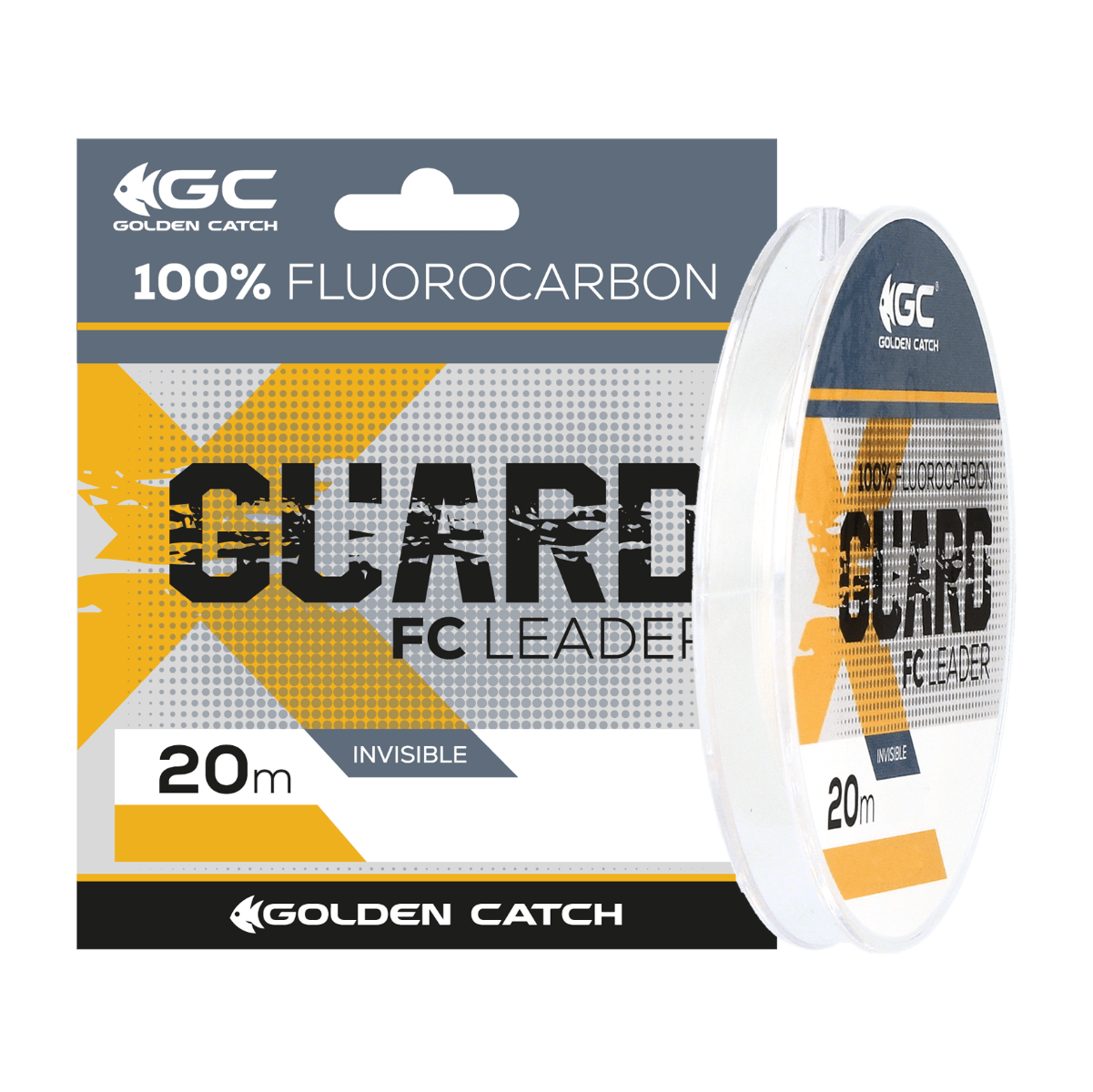 Golden Catch X-Guard Fluorocarbon Leader 20m 0.205mm