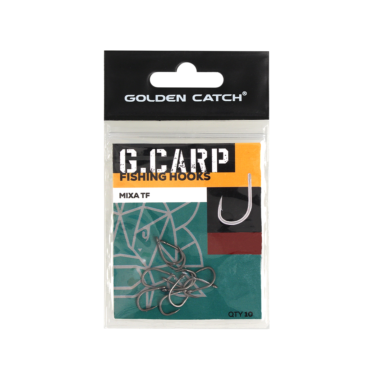 Golden Catch Hook G.Carp Mixa TF - Photo №4