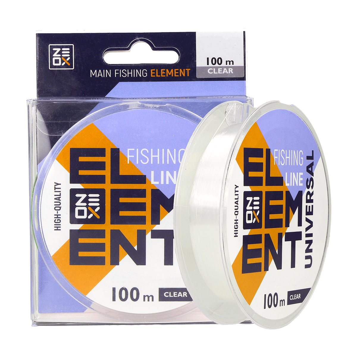ZEOX Nylon Line Element Universal 100m Clear 0.350mm