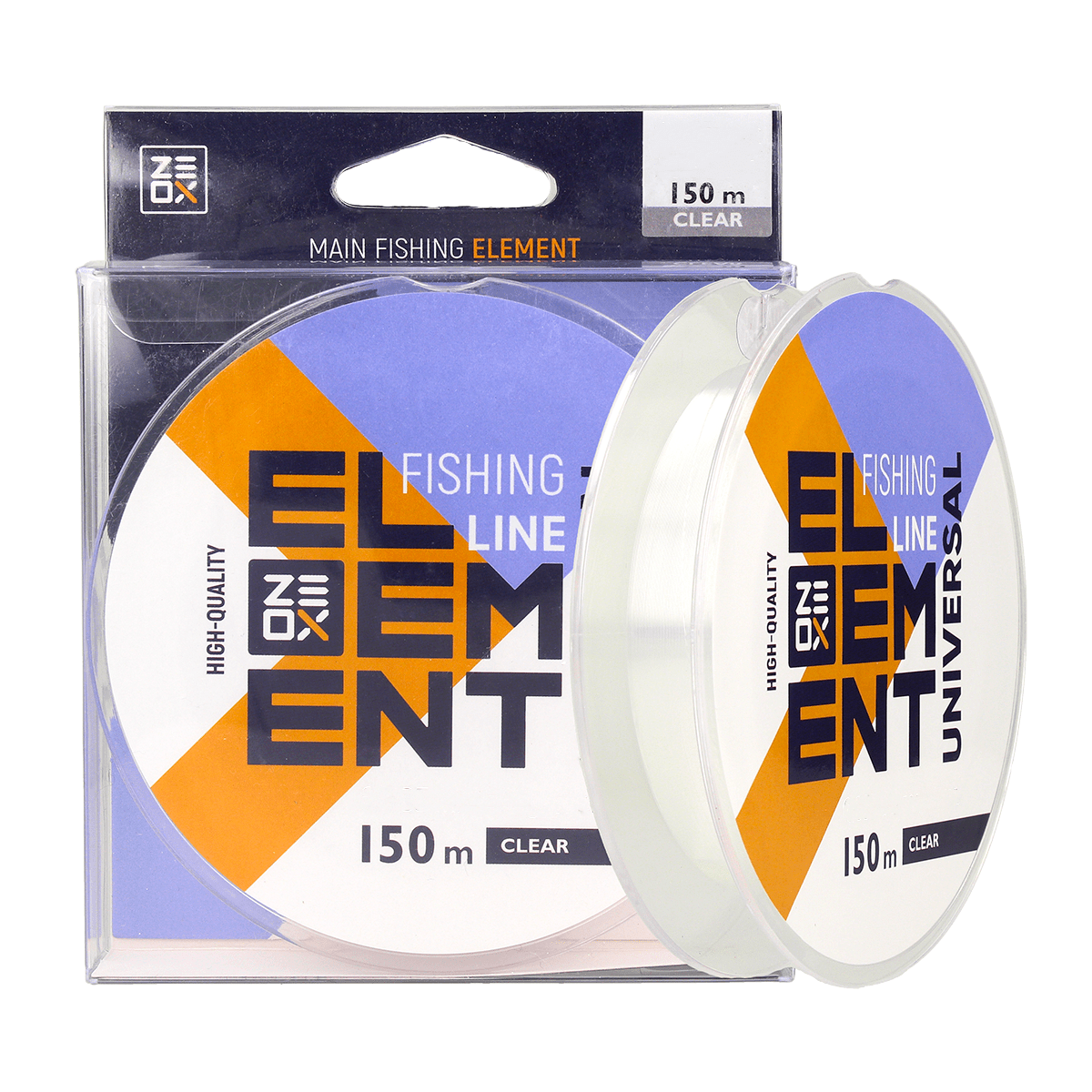 ZEOX Nylon Line Element Universal 150m Clear 0.350mm
