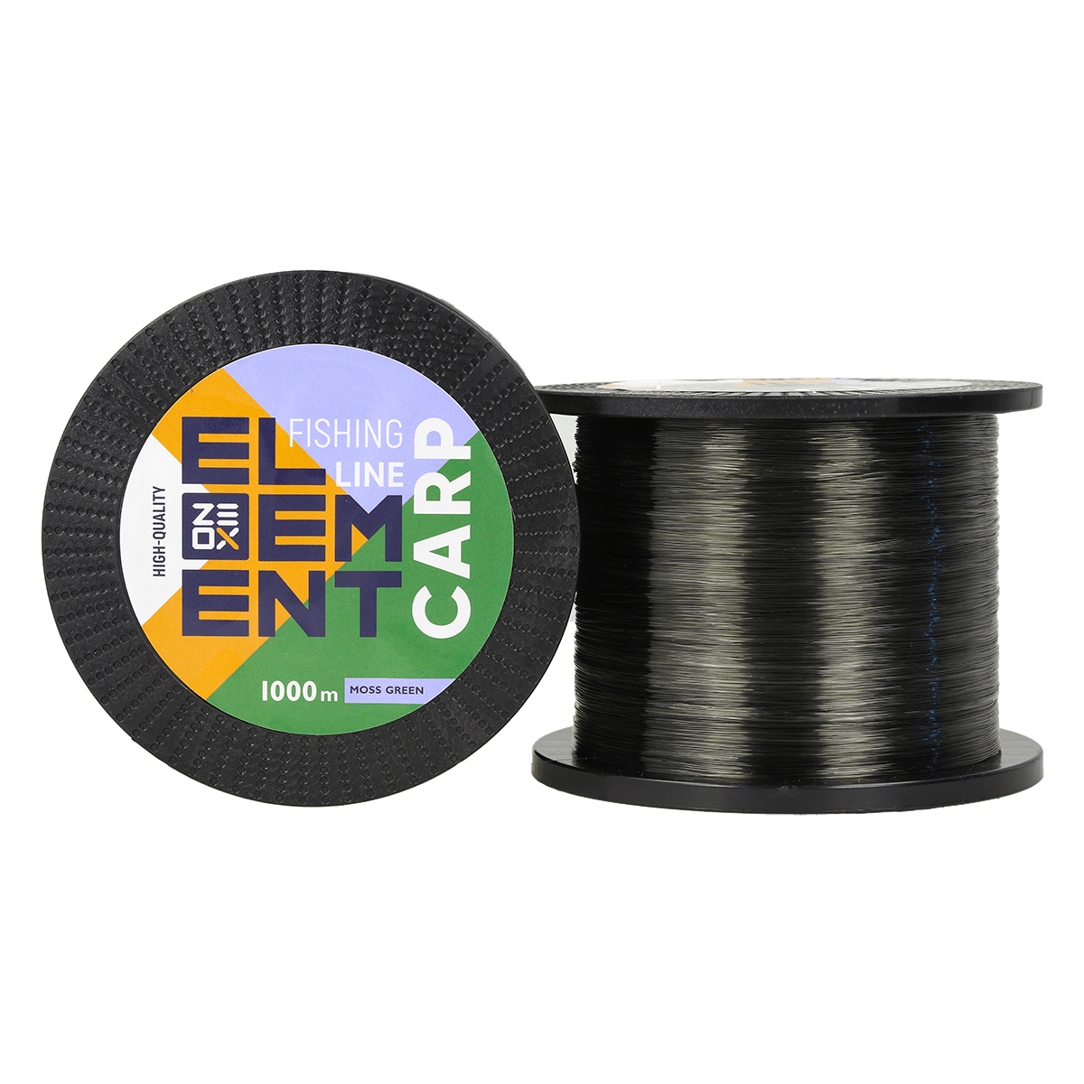 ZEOX Nylon Line Element Carp 1000m Moss Green 0.350mm