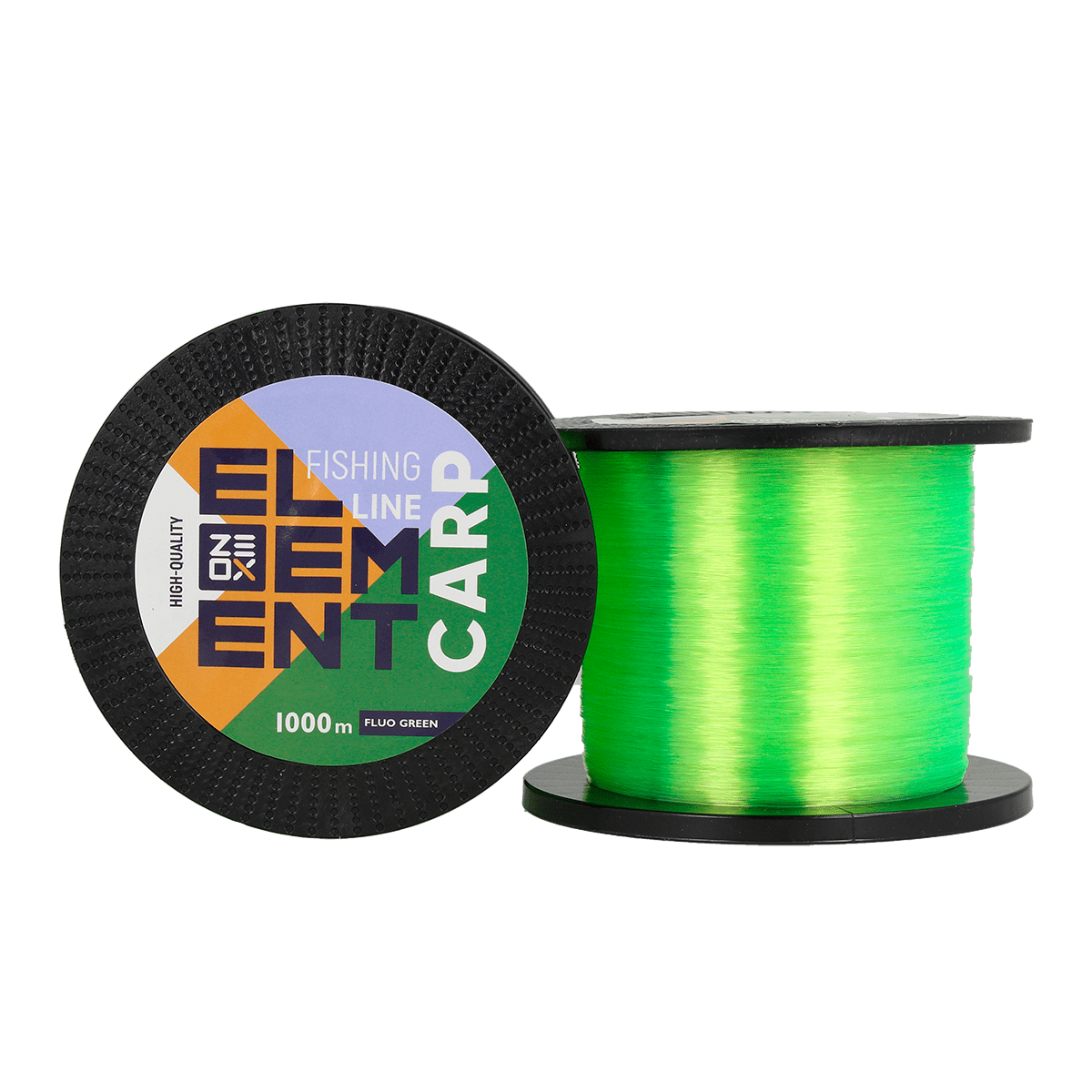 ZEOX Nylon Line Element Carp 1000m Fluo Green 0.405mm
