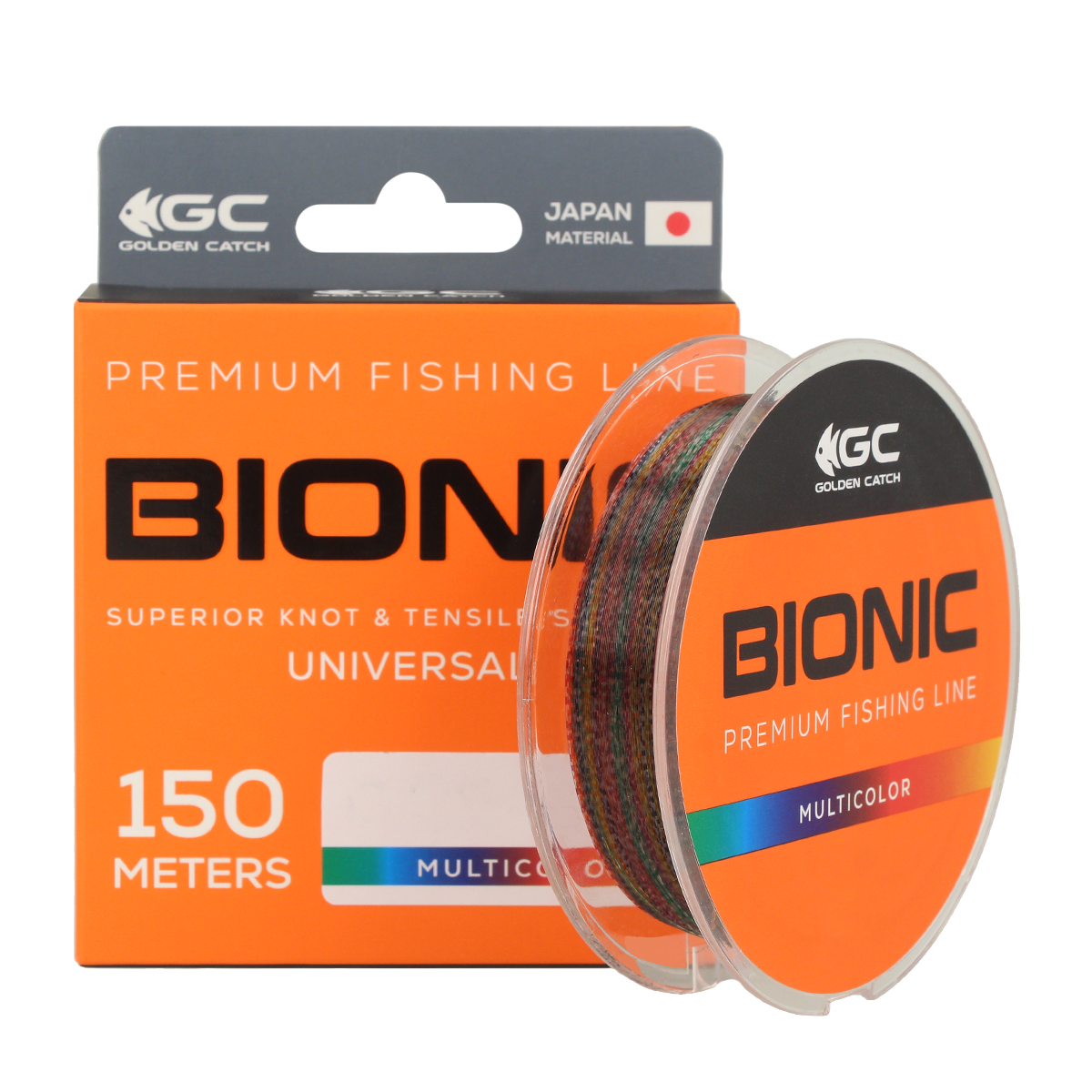 Golden Catch Nylon Line Bionic Universal 150m Multicolor 0.32mm