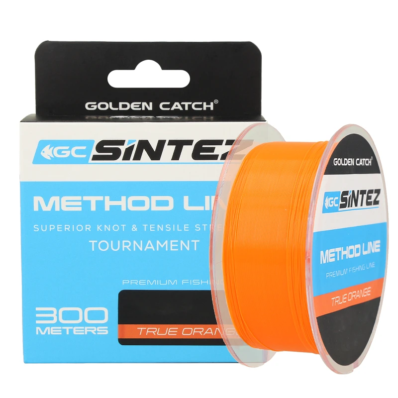 Golden Catch Nylon Line Sintez Method 300m True Orange 0.26mm