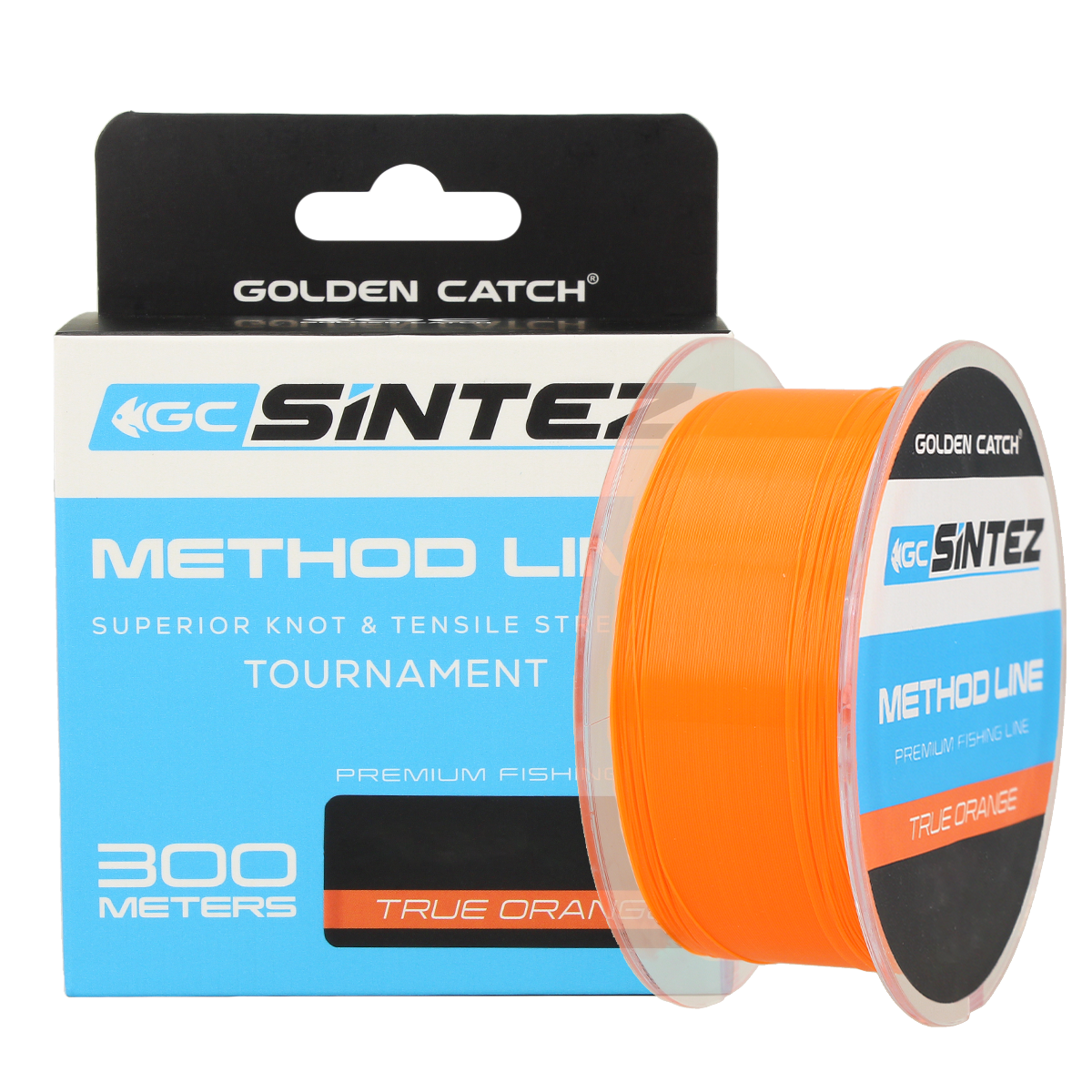 Golden Catch Nylon Line Sintez Method 300m True Orange 0.28mm