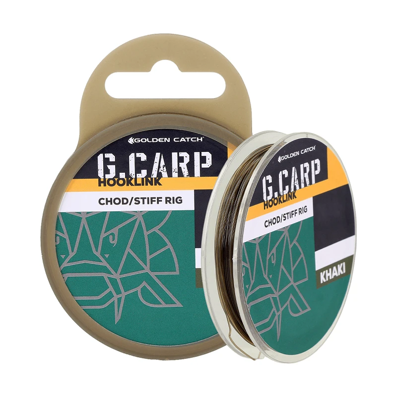 Golden Catch G.Carp Chod Stiff Rig 20m 25lb 12kg Khaki