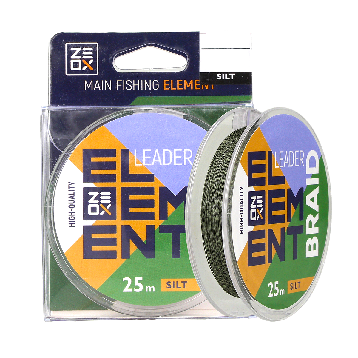 ZEOX Leader Braid Element 25m Silt 0.22mm