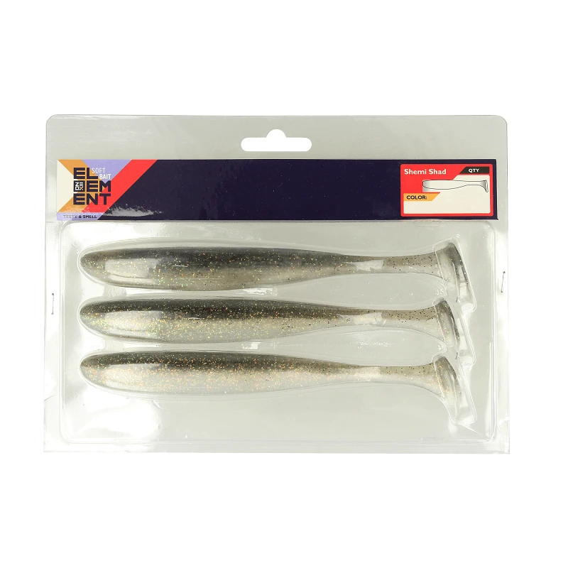 ZEOX Silicone Shemi Shad 5" - Photo №1