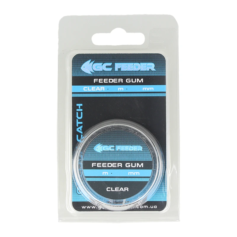 Golden Catch Feeder Gum Clear 0.6mm 10m