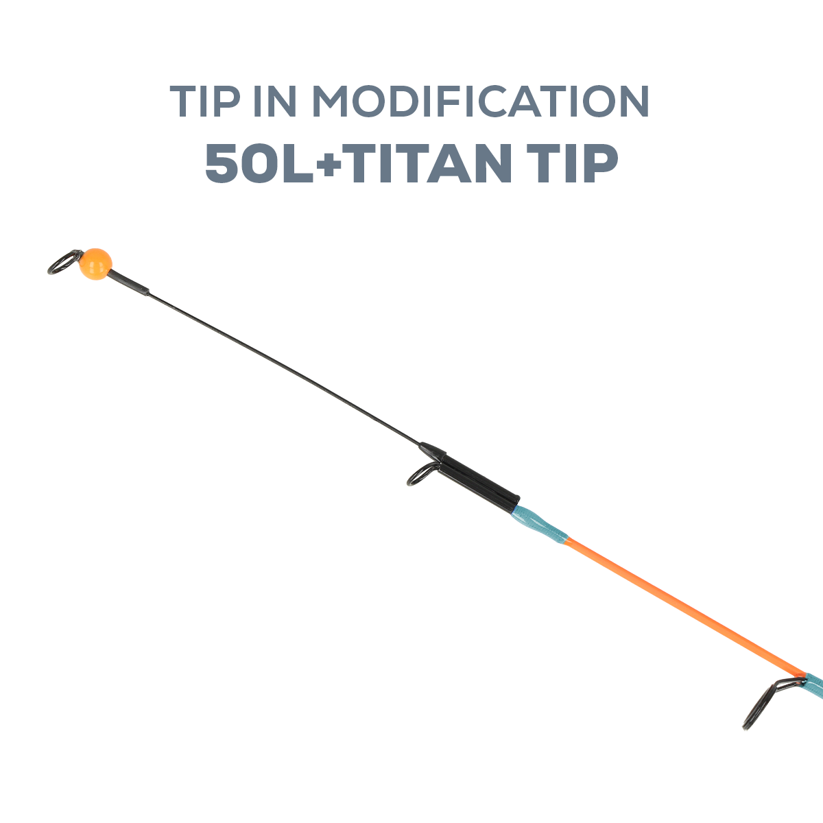 Golden Catch Ice Fishing Rod N-Ice Crystal Carbon - Photo №1