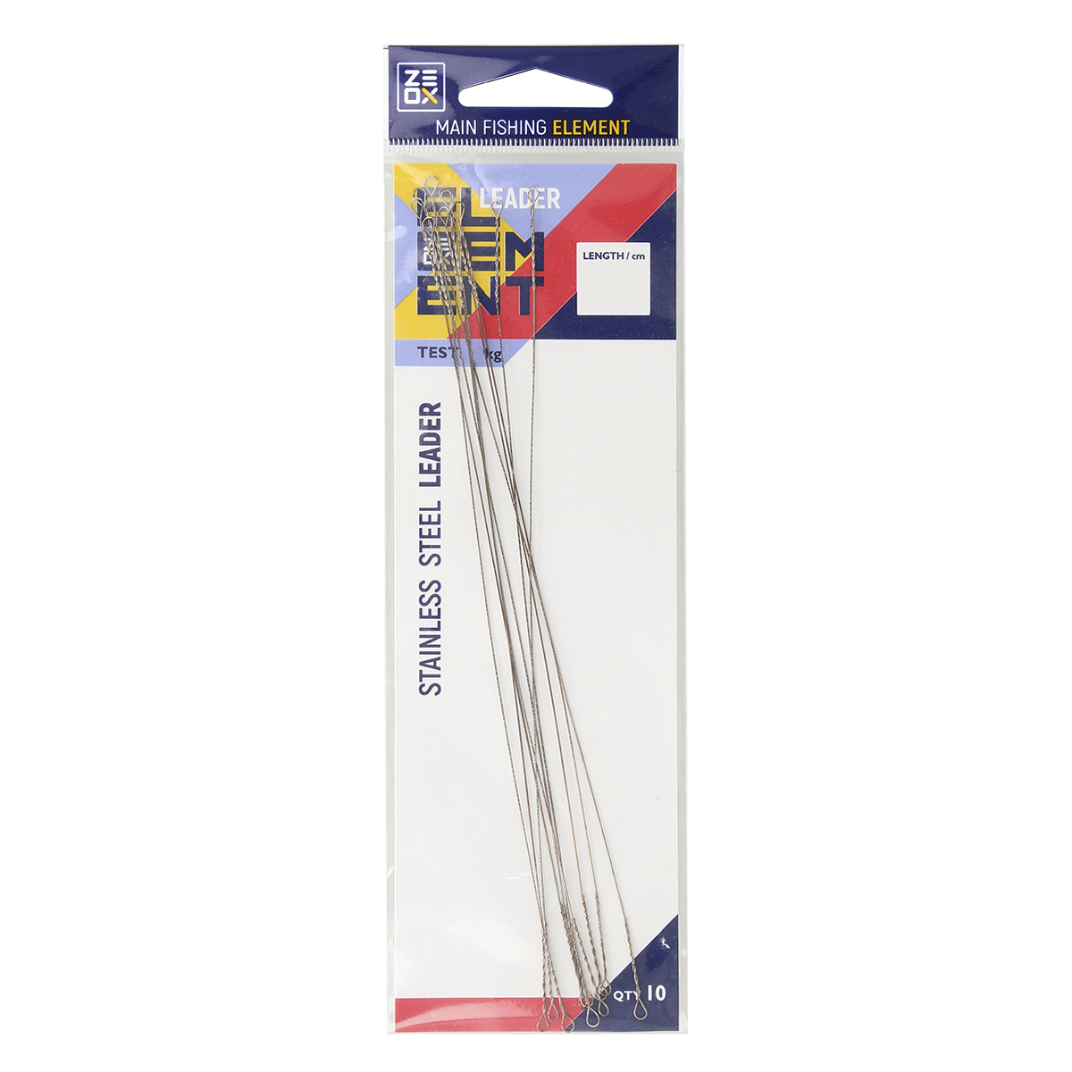 ZEOX Wire Leader 17cm 0.35mm 20kg(10pcs)