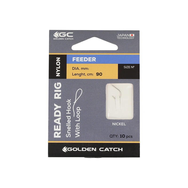 Golden Catch Ready Rig Feeder Leader №10 (10pcs)