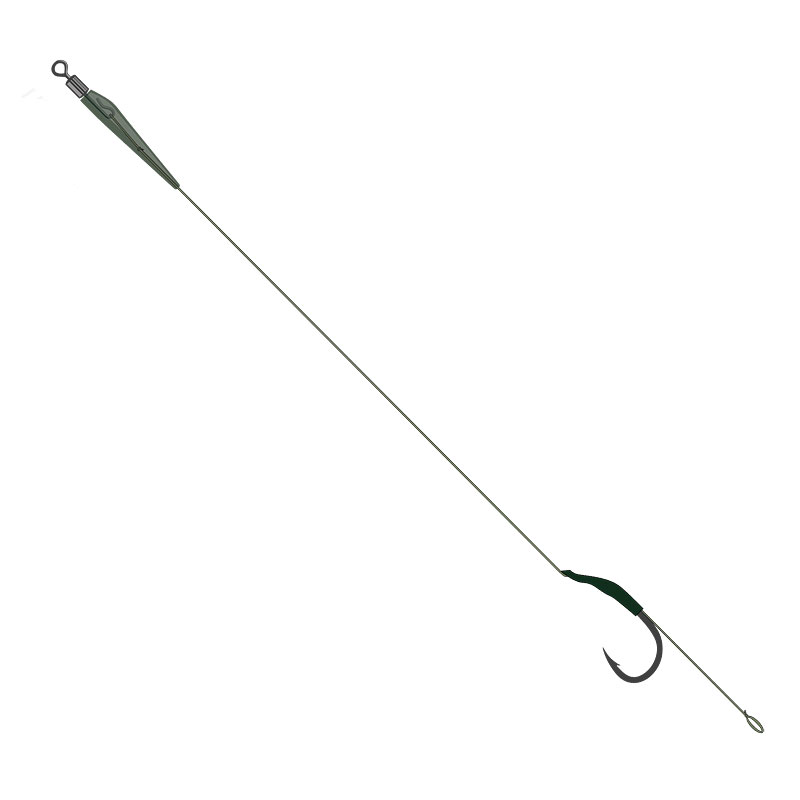 Golden Catch Ready Rig Combu Rig Mud Brown 25lb Size 2 (2pcs)