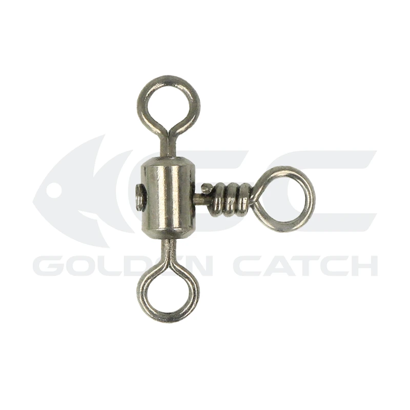 Golden Catch Cross-Line Rolling Swivel 1045BN №6(10pcs)