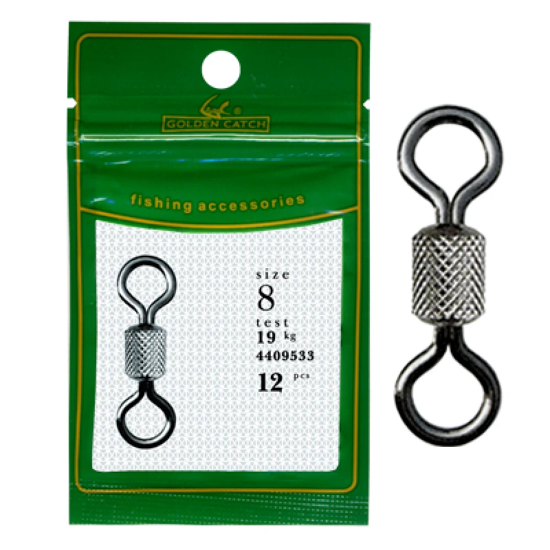 Golden Catch Impressed Rolling Swivel 1040BN №10(1000pcs)