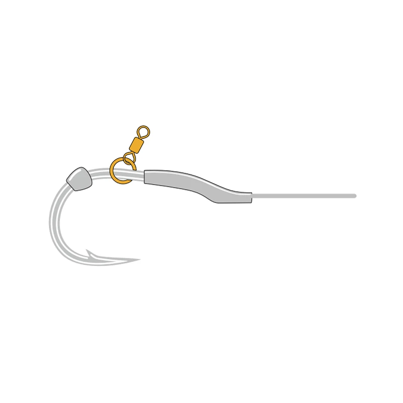 Golden Catch G.Carp Micro Rolling Swivel with Ring №14 (10pcs) - Photo №1