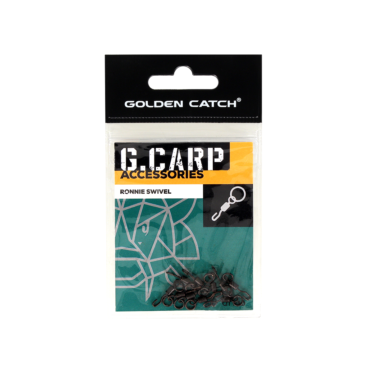 Golden Catch G.Carp Ronnie Swivel (10pcs) - Photo №2