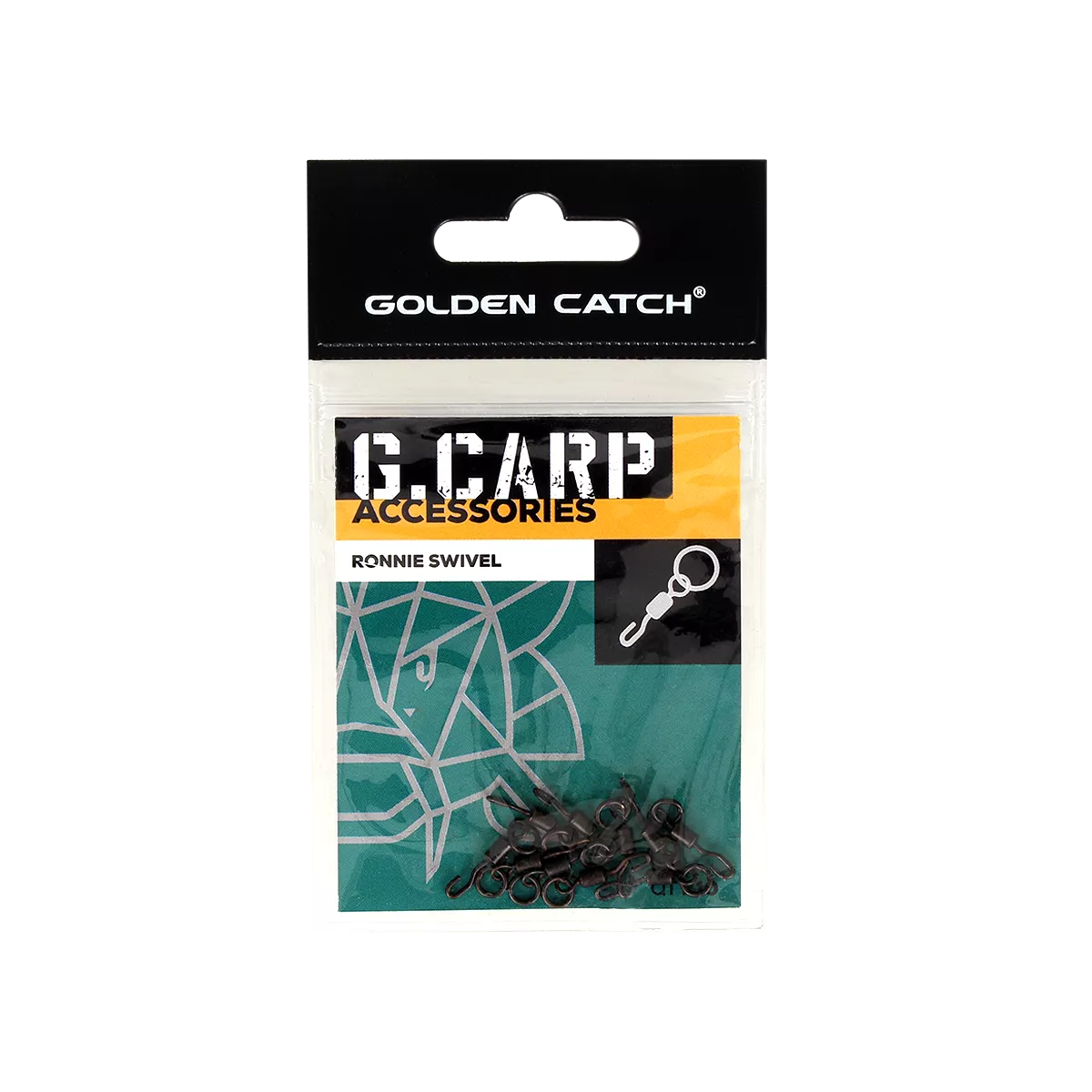 Golden Catch G.Carp Ronnie Swivel (10pcs) - Photo №2