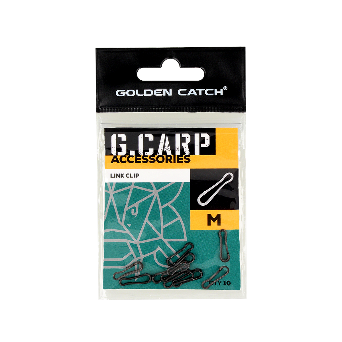 Golden Catch G.Carp Link Clip М (10pcs) - Photo №2