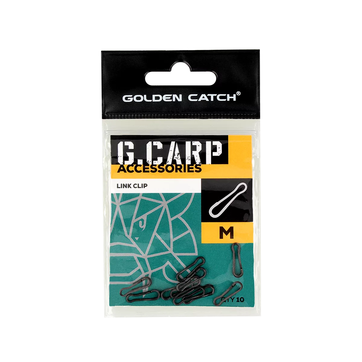 Golden Catch G.Carp Link Clip М (10pcs) - Photo №2