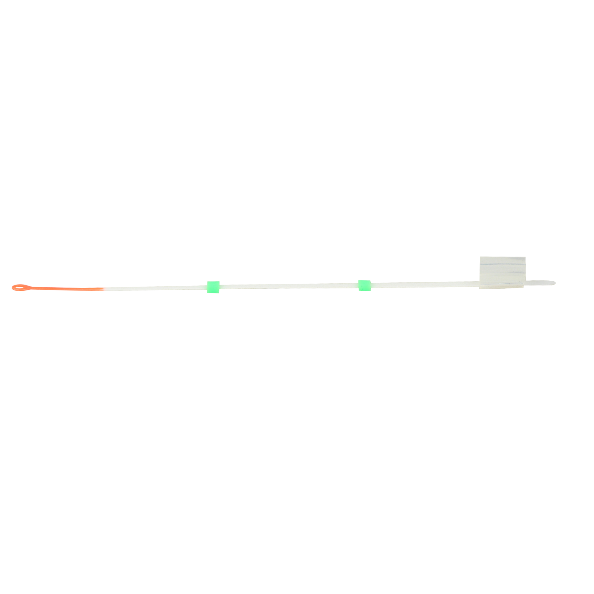 Golden Catch N-Ice Polyester Spring Bobber Basic with Ring 120mm - Photo №1