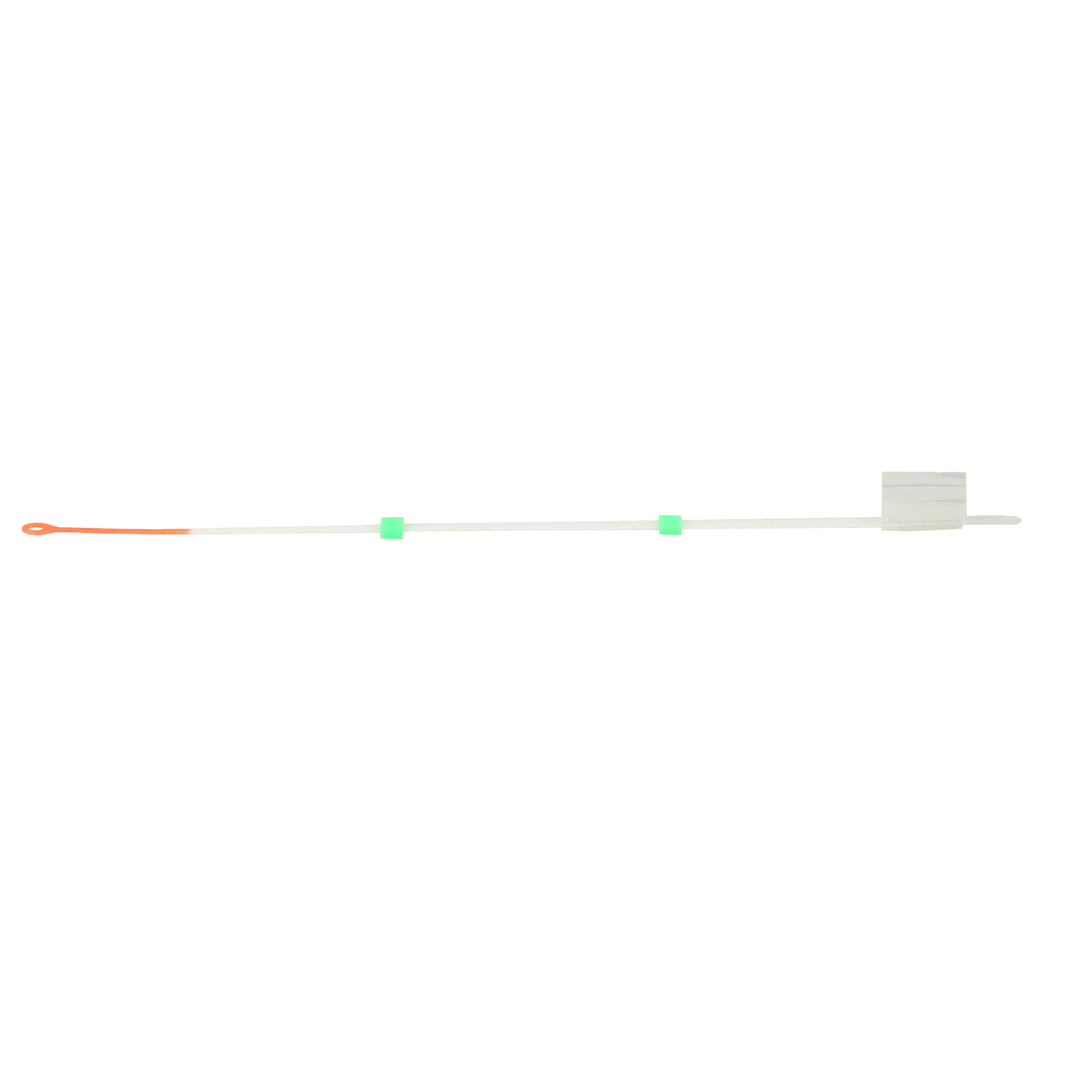 Golden Catch N-Ice Polyester Spring Bobber Basic with Ring 120mm - Photo №1