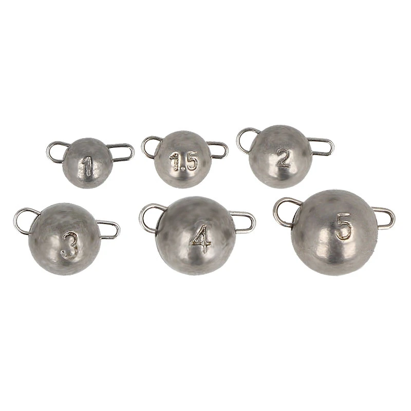 Golden Catch Tungsten Dismountable Sinker Set Natural 1-5g (6pcs)