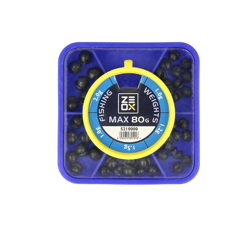 ZEOX Split Shot Set Max 80g - Photo №1