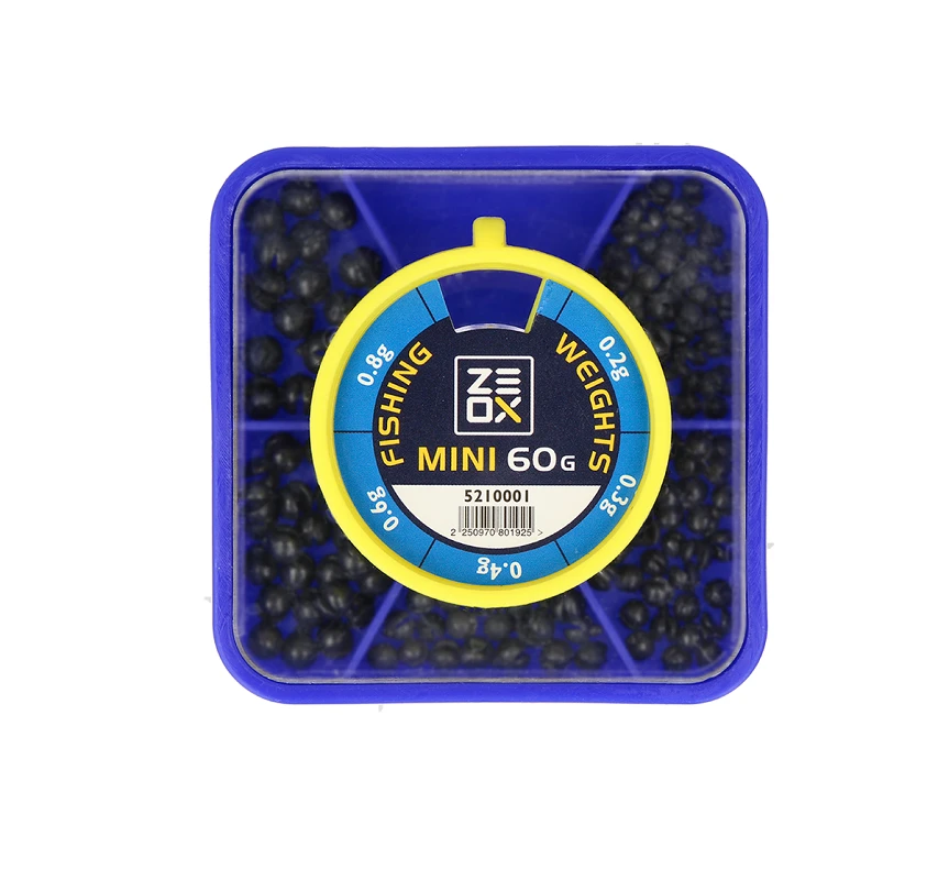 ZEOX Split Shot Set Max 60g - Photo №1