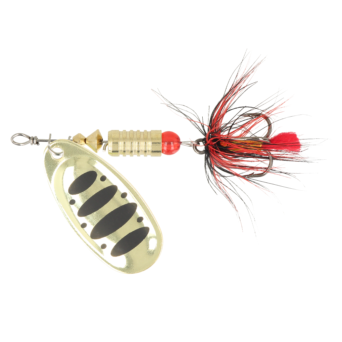 ZEOX Spoon Dominator №3 6g 009 Gold/Black Dot