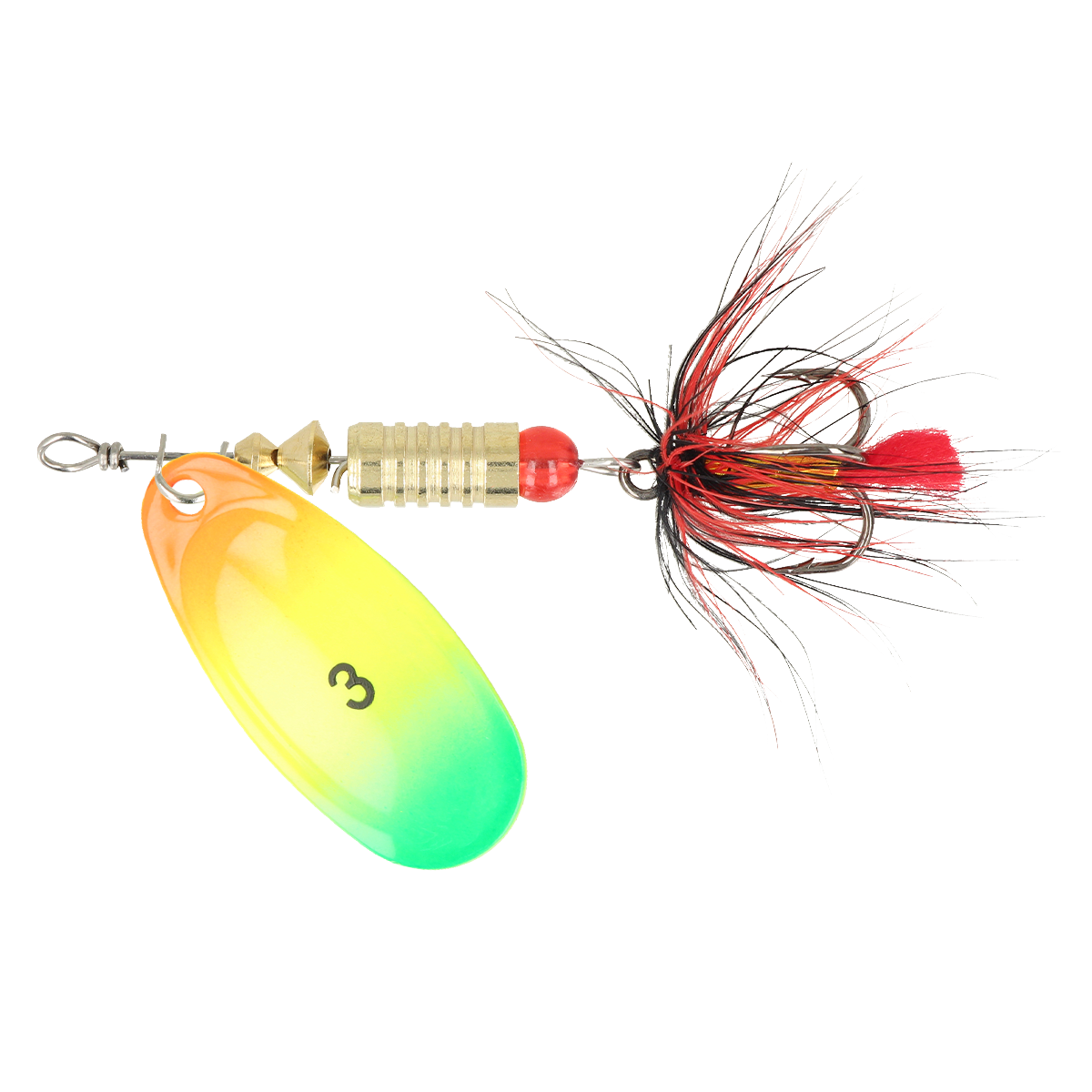 ZEOX Spoon Dominator №3 6g 014 Fluo Tiger