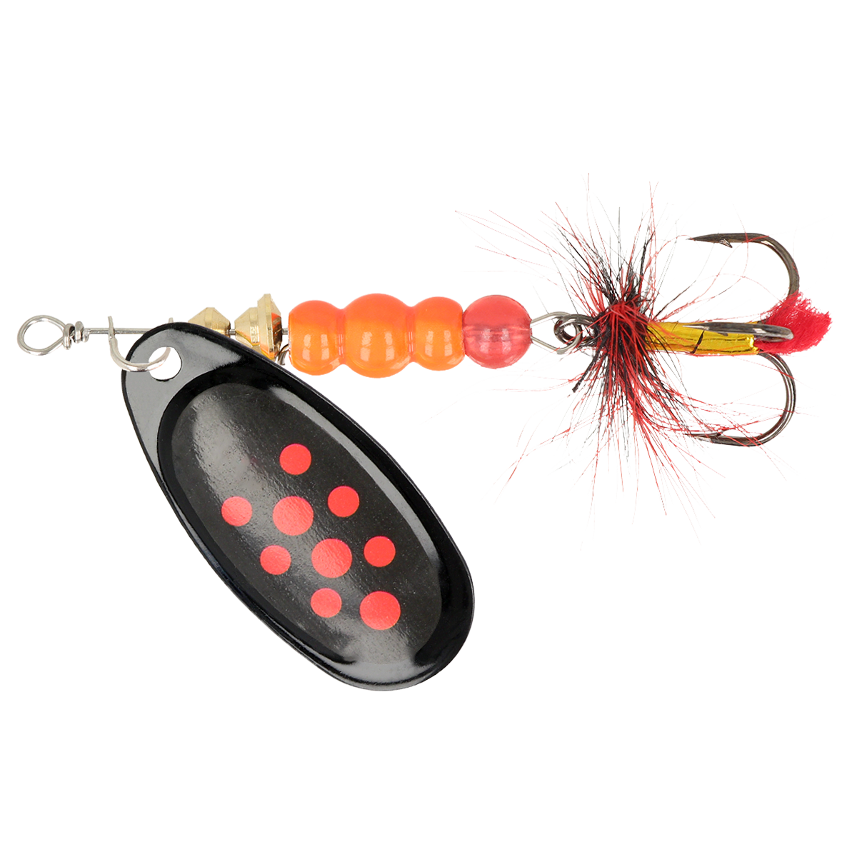 ZEOX Spoon Dominator №4 9g 010 Black/Red Dot