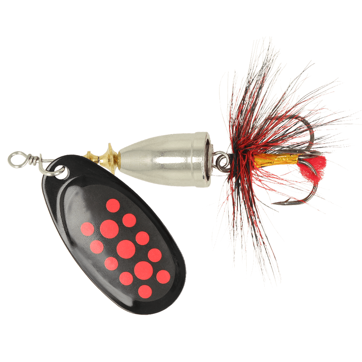 ZEOX Spoon Furor №3 6g 010 Black/Red Dot