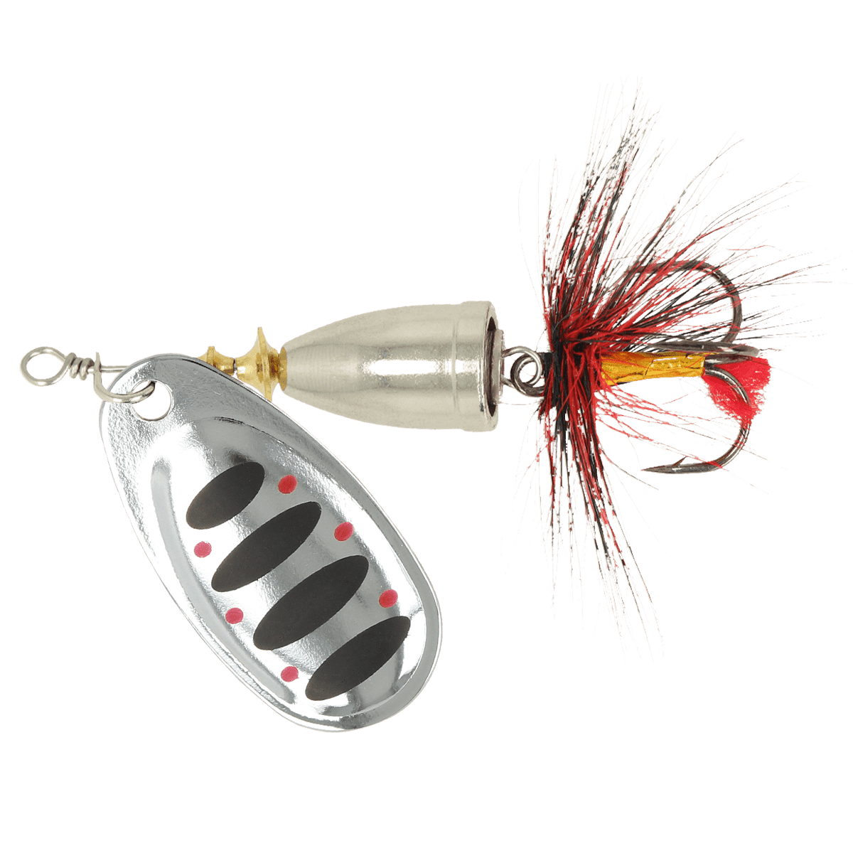 ZEOX Spoon Furor №4 11g 008 Silver/Black Dot