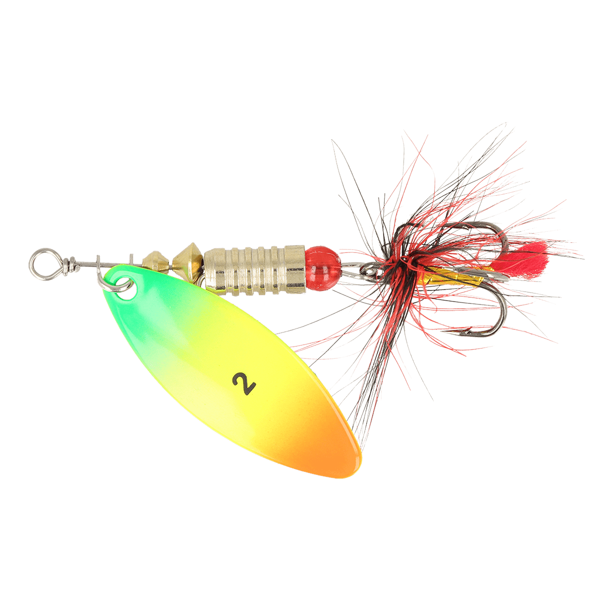 ZEOX Spoon Reactive Long №2 6g 014 Fluo Tiger