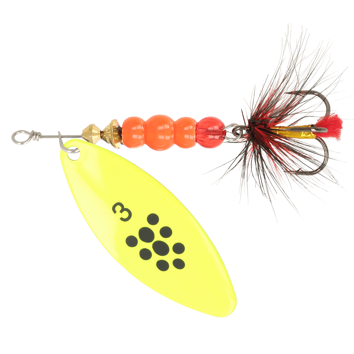 ZEOX Spoon Reactive Long №3 10g 012 Fluo/Black Dot