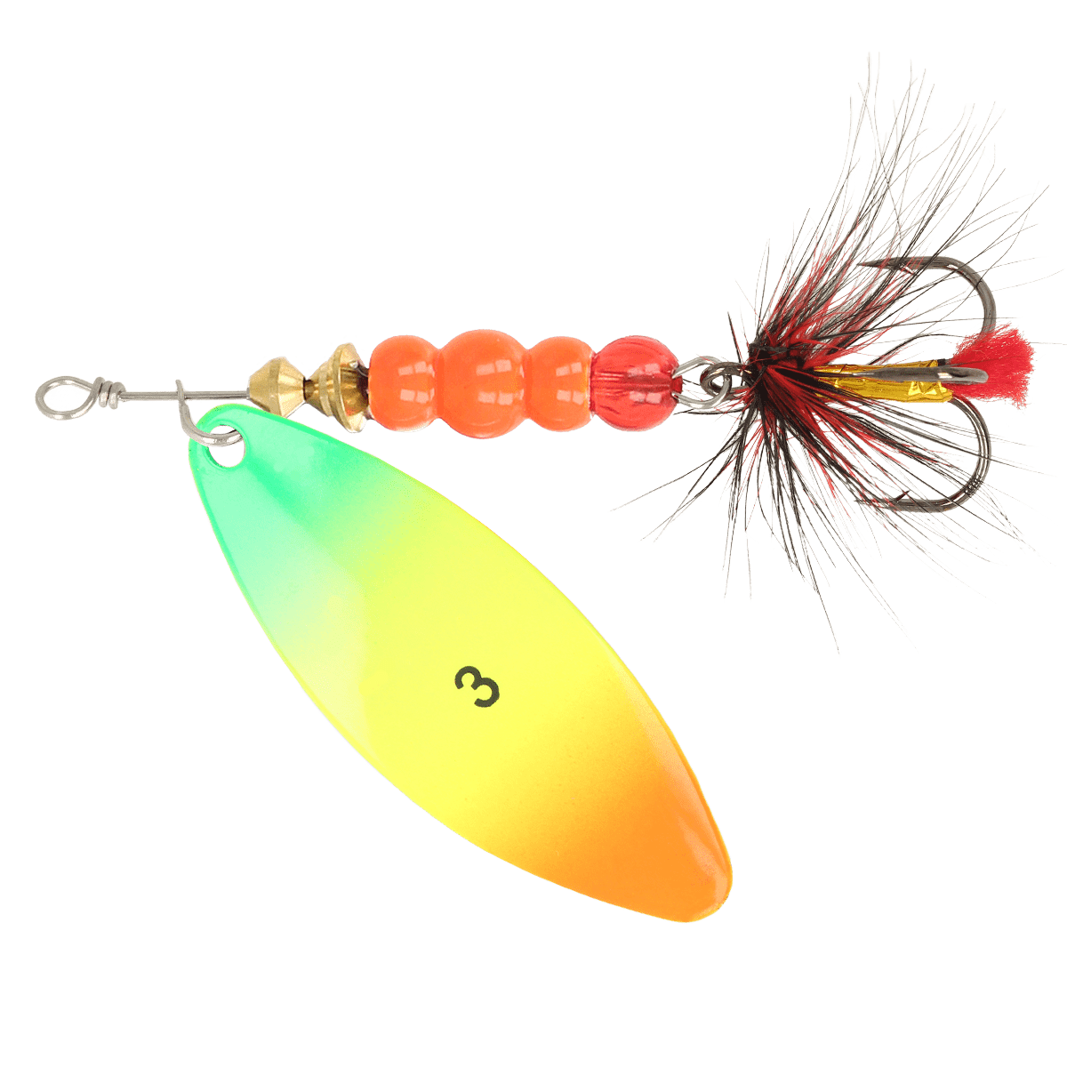 ZEOX Spoon Reactive Long №3 10g 014 Fluo Tiger