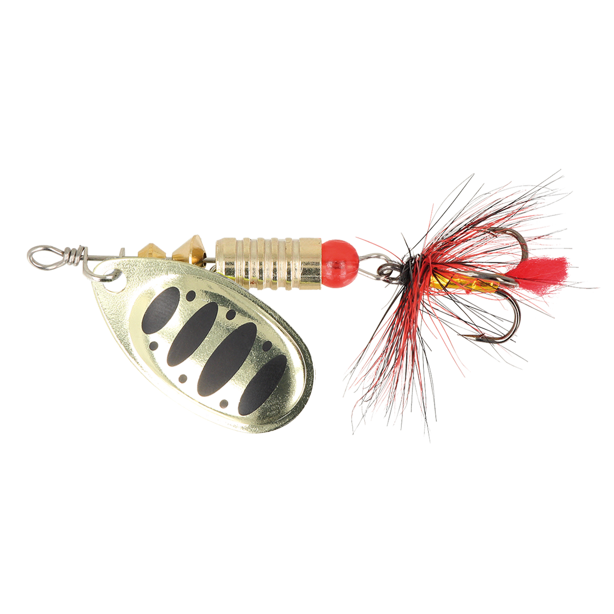 ZEOX Spoon Reactive №3 6g 009 Gold/Black Dot
