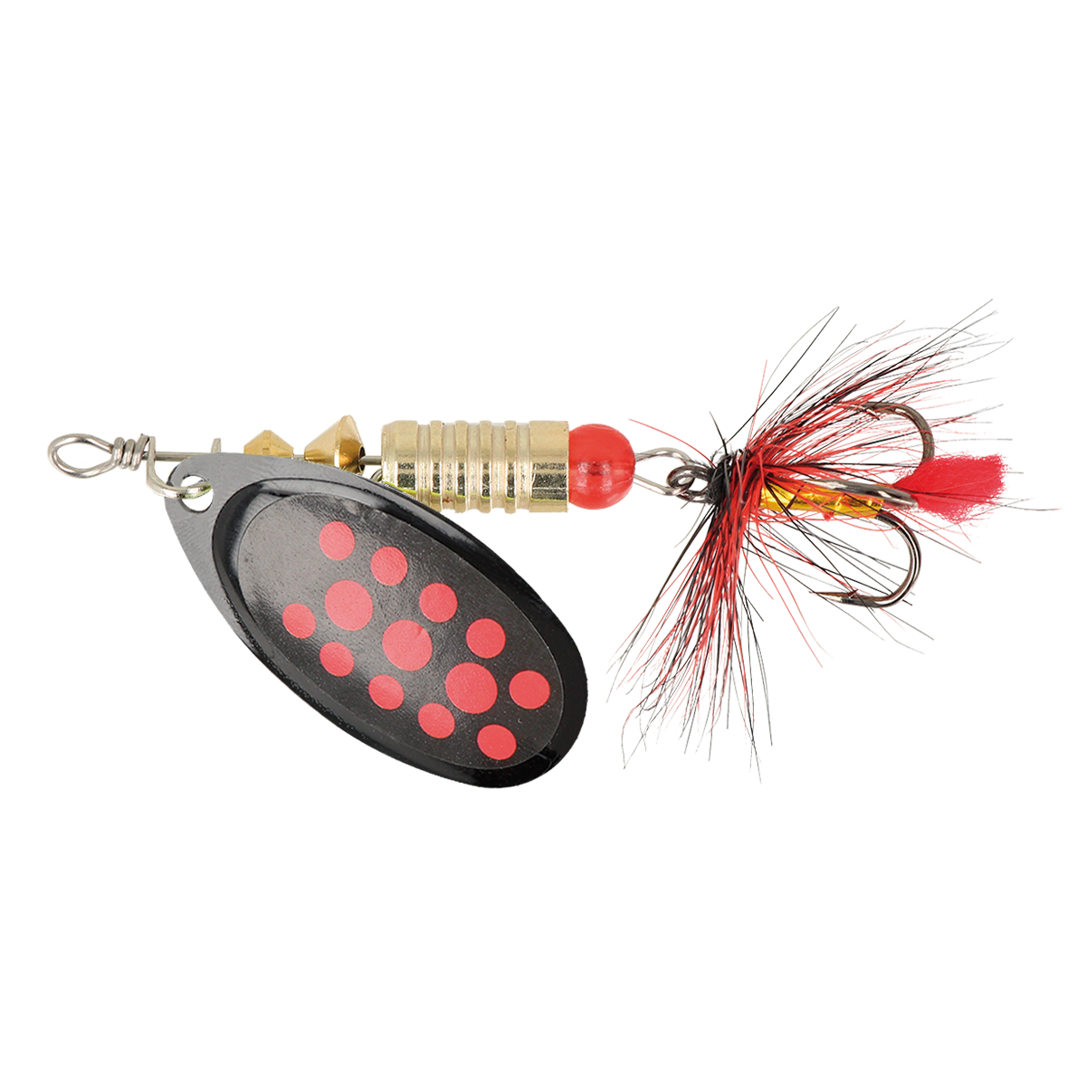 ZEOX Spoon Reactive №3 6g 010 Black/Red Dot