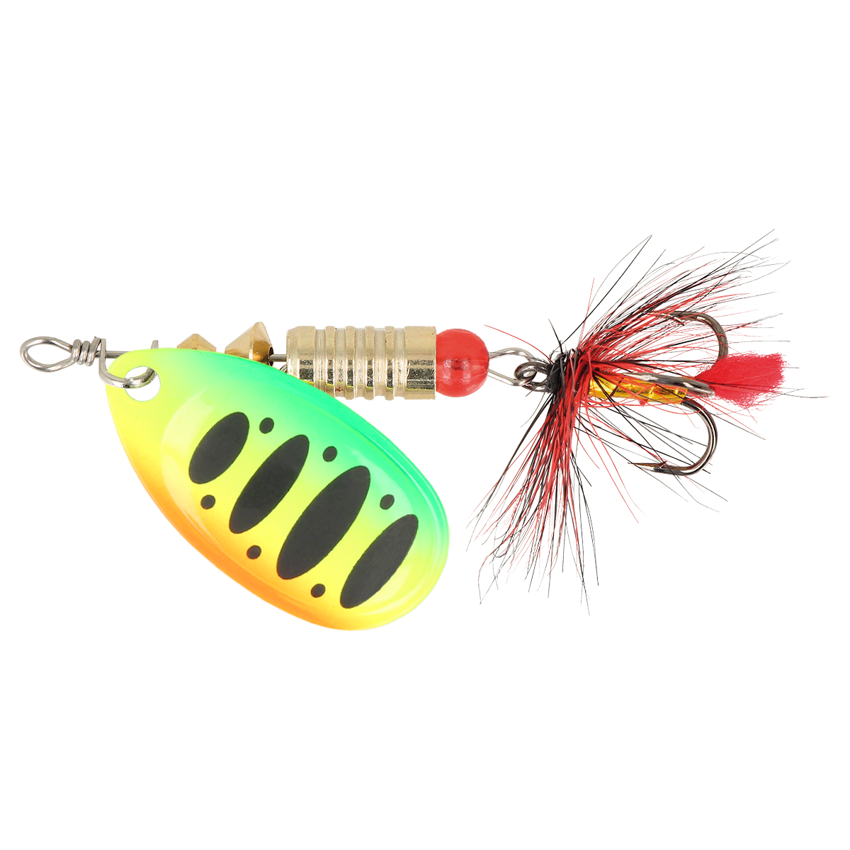 ZEOX Spoon Reactive №3 6g 015 Fluo Tiger/Black Dot