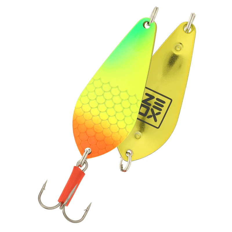 Zeox Spoon Atom Twin 15g 014 Fluo Tiger/Gold