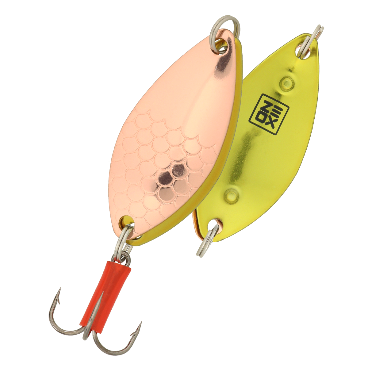 Zeox Spoon Perch Twin 20g 015 Copper/Gold