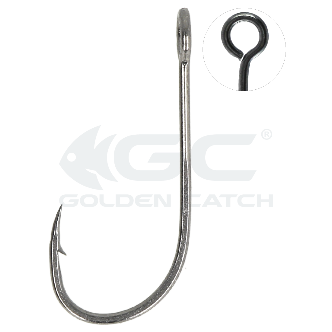 Golden Catch Hook Single Jig 1259BN №2(10pcs)old packaging
