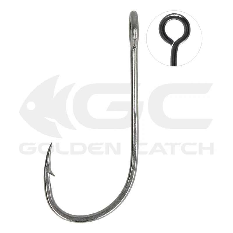 Golden Catch Hook Single Jig 1259BN №4(9pcs)
