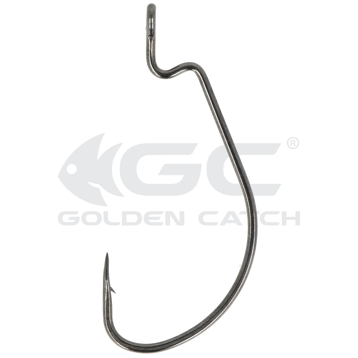 Golden Catch Offset Hook Okappari 4091BN №2/0(4pcs)