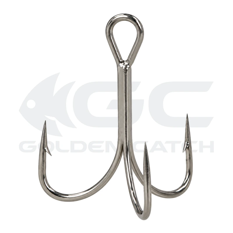 Golden Catch Treble Hook Armor Needle TS Ultra Light BN №8 (8pcs)