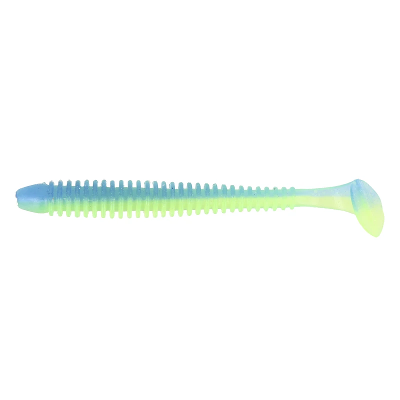 ZEOX Silicone Baits Trigger Shad Tail 3.4"(6pcs)205 IAG