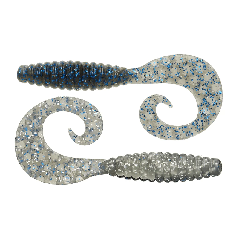 ZEOX Silicone Baits Comma Grub 2.4"(10pcs)211 BCSF