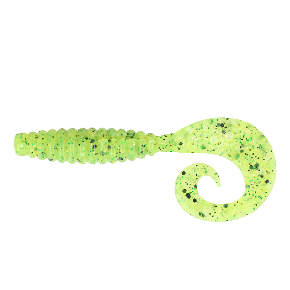 ZEOX Silicone Baits Comma Grub 3.4"(7pcs)005 AGPP