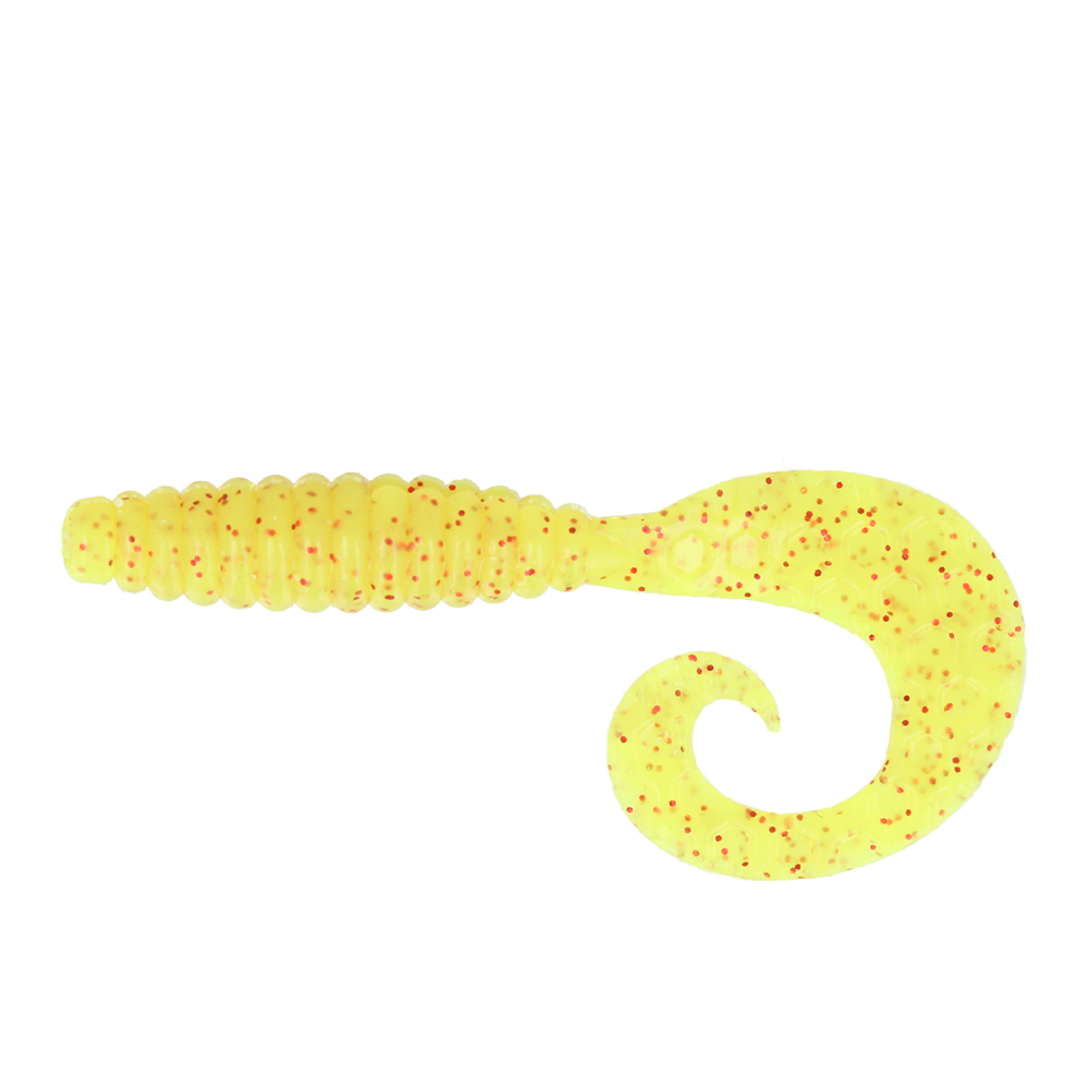 ZEOX Silicone Baits Comma Grub 3.4"(7pcs)006 CRF